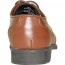Boys Matte Cognac Brown Tan Dress Shoes