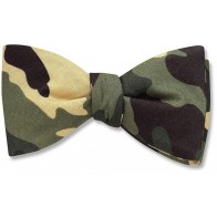 Bowtie CAMOUFLAGE Pre Tied Bow Tie for Wedding and Prom