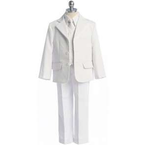 Boys SUIT WHITE Baptism or First Communion SUITS