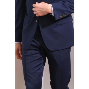 Mens Navy Blue Suit Pants