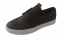 Mens Brown Athelic Shoes with White Soles
