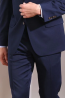 Mens Navy Blue Suit Pants
