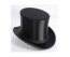 Black Silk Collapsible Top Hat