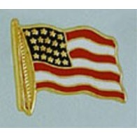 Tie Tac AMERICAN FLAG Patriotic Lapel Tie Pin