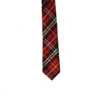 Plaid Microfiber Tie Mens Necktie All Colors