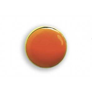 Button Cover ORANGE Colored Gold Casing Button Cover