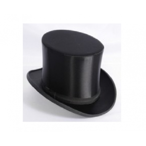Black Silk Collapsible Top Hat