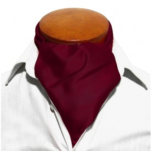 Ascot for Men Polyester Satin Self tie