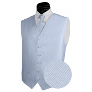Boys Tuxedo Vest Backless Geo Vest Only Sky Blue SALE