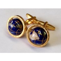 Cuff Links GLOBE ON AXIS Cuff Links