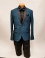 Teal with Black Shawl Lapel One Button Tuxedo- Prom 2019 - Wedding