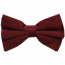 Burgundy Big & Tall Mens Pre-Tied Bowtie
