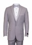 Tuxedo Light Grey High Fashion Framed Peak Lapel Satin-Prom 2019
