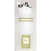 Mens White Dress Socks Mercerized Cotton