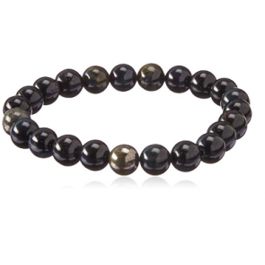 Stacy Adams Blue Pyrite Bracelet