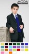 Boys BLACK Suit Color Vest Necktie Baby Toddler Youth Teen Suit