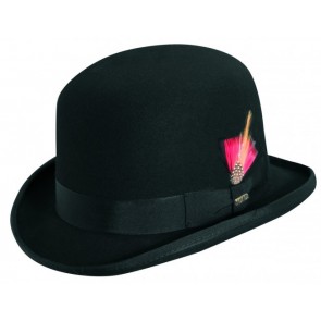 Bowler Hat Derby Hat Wool Felt Black