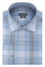 Van Heusen Slim Fit Dress Shirt TEK Stretch Wrinkle Free Broadcloth Print- High End Shirt