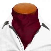 Ascot for Men Polyester Satin Self tie 