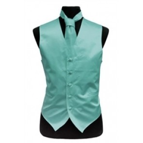 New Mens Big & Tall  Vest With Bowtie, Tie, Hanky