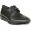 Boys Black Matte Lace Up Dress Shoes