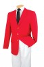 Blazer Single Breasted Three Button Notch Lapel Great for Prom Or Weddings