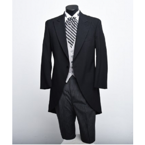 Tuxedo Black Cutaway Daytime Formalwear Coat Only
