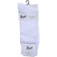 Mens Silky feel Off  white pattern socks