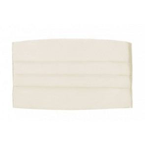 Mens ivory CLOSEOUT Cummerbund Only