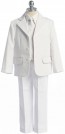 Boys SUIT WHITE Baptism or First Communion SUITS