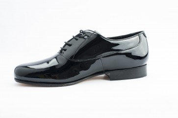 Mens Leather Lace up Tuxedo Shoes
