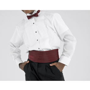 BOYS Tuxedo Shirt WHITE WING Collar Tuxedo Shirt