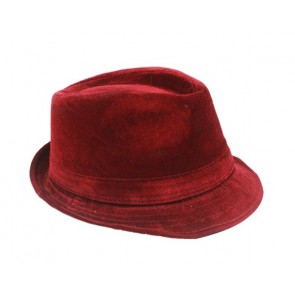 Maroon Red Burgundy Fedora Hat