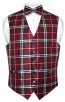 Plaid Tartan Vest and Tie All Colors