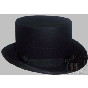 Top Hat All Wool Felt Black TOP Hat