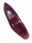 Mens Slip On Suede Loafer shoes with Buckle -Prom shoes-Wedding