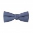 Mens Dusty Blue Linen Pre tied Bowtie