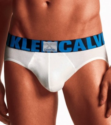 Calvin Klein White Cotton Modal Hip Brief
