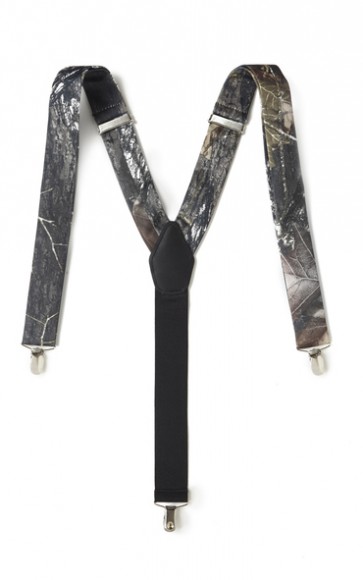 Suspenders Mens Mossy Oak Camouflage