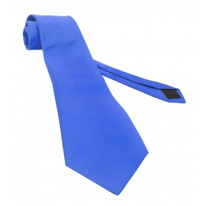 Royal Blue Self Tie Necktie Polyester