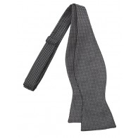 Bowtie TRYLUX CHARCOAL Satin Selftie Bow Tie