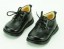 Infant Boys Lace Up Black Basic Dress Shoes
