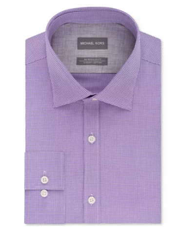 Michael Kors Mauve Purple Dress Shirt