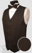 Boys Tuxedo Vest ONLY Backless Geo Vest with Tie Optional