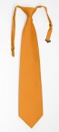 Mens Geo Peach Solid Pre-Tied Necktie Closeout