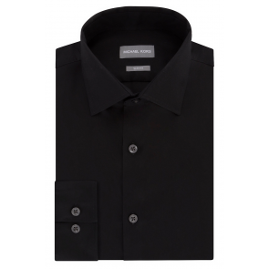 Michael Kors Slim Fit Dress Shirt Non Iron Broadcloth Solid