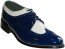 Spectator Royal Blue and White Stacy Baldwin Formal Shoes