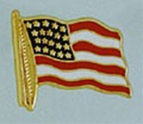 Tie Tac AMERICAN FLAG Patriotic Lapel Tie Pin