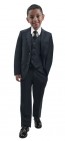Boys Microfiber Three Piece Suit Set