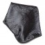 Paisley Charcoal Pattern Satin Pocket Square